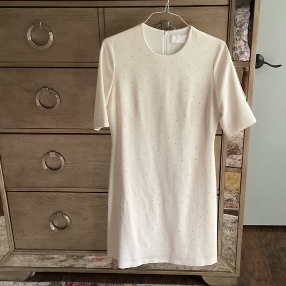 Hugo Boss Elegant ivory Dress,size 8 - Picture 1 of 6
